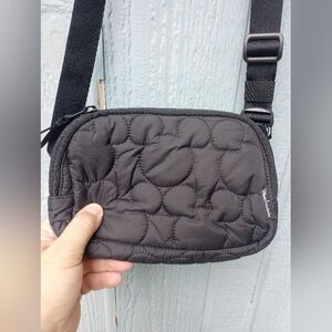 Vera Bradley Disney Mickey Featherweight mini belt bag in black